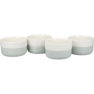 Kitchencraft Lot De 4 Ramequins En Céramique Blue / White One Size - Publicité Kitchencraft Lot De 4 Ramequins En Céramique Blue / White One Size - Publicité