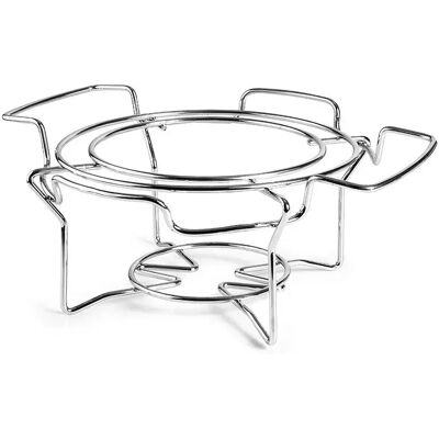 Ibili Support Pour Assiette Acier Inoxydable Fer 33 Cm Silver One Size - Publicité Ibili Support Pour Assiette Acier Inoxydable Fer 33 Cm Silver One Size - Publicité