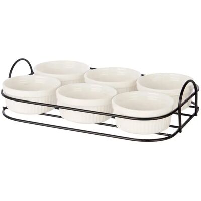 San Ignacio Ensemble De Bols X Vessia 6x23 Cm 6 Unités White One Size - Publicité San Ignacio Ensemble De Bols X Vessia 6x23 Cm 6 Unités White One Size - Publicité