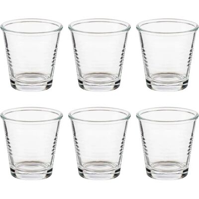 San Ignacio Ensemble De Tasses à Café X Vivalto 90 Ml 6 Unités Transparent One Size - Publicité San Ignacio Ensemble De Tasses à Café X Vivalto 90 Ml 6 Unités Transparent One Size - Publicité