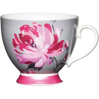 Kitchencraft Tasse Mikasa Bone China 400ml 4 Unités Pink Flower One Size - Publicité Kitchencraft Tasse Mikasa Bone China 400ml 4 Unités Pink Flower One Size - Publicité