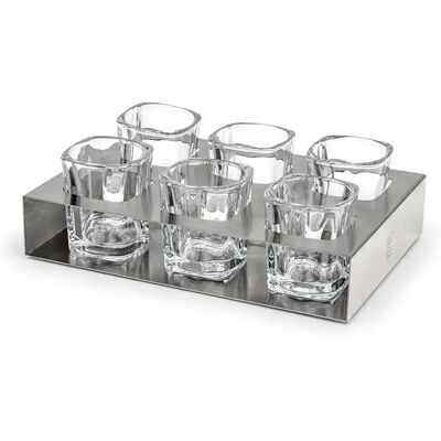 Vienna Acoustics Leopold Vienna Tasse Shot S/6 With Tray One Size - Publicité Vienna Acoustics Leopold Vienna Tasse Shot S/6 With Tray One Size - Publicité