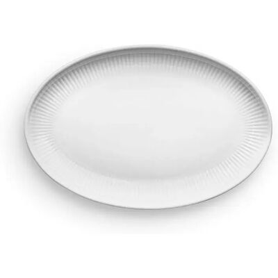 Eva Trio Assiette Plate Legio Nova Oval Coupe Plate-24.5 Cm White One Size - Publicité Eva Trio Assiette Plate Legio Nova Oval Coupe Plate-24.5 Cm White One Size - Publicité