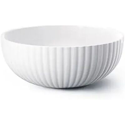 Bol de service blanc Georg Jensen Bernadotte - Plat de présentation - Publicité Bol de service blanc Georg Jensen Bernadotte - Plat de présentation - Publicité