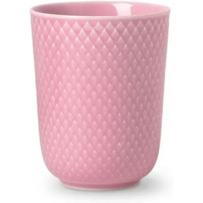 Lyngby Rhombe Rose Corail Tasse - Gobelets - Publicité Lyngby Rhombe Rose Corail Tasse - Gobelets - Publicité