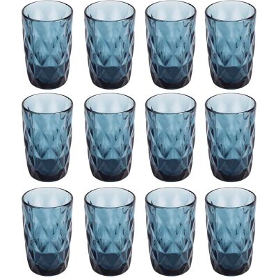 San Ignacio Ensemble De Verres En Cristal 350ml 12 Unités Blue One Size - Publicité San Ignacio Ensemble De Verres En Cristal 350ml 12 Unités Blue One Size - Publicité