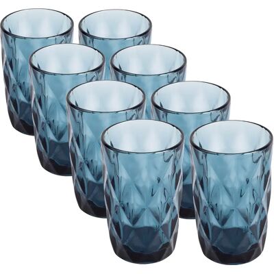 San Ignacio Ensemble De Verres En Cristal 350ml 8 Unités Blue One Size - Publicité San Ignacio Ensemble De Verres En Cristal 350ml 8 Unités Blue One Size - Publicité