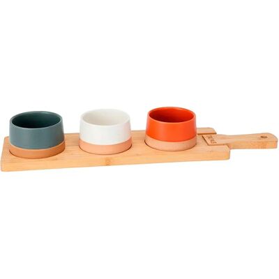Excellent Houseware Service Avec Trois Bols Multicolor One Size - Publicité Excellent Houseware Service Avec Trois Bols Multicolor One Size - Publicité