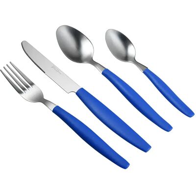 San Ignacio Set De Couverts 16 Pièces Blue / Silver One Size - Publicité San Ignacio Set De Couverts 16 Pièces Blue / Silver One Size - Publicité