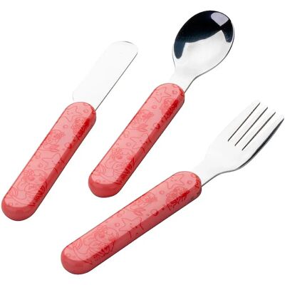 Fackelmann Set De Couverts Mermaid Design Children´s 3 Pièces Silver / Red One Size - Publicité Fackelmann Set De Couverts Mermaid Design Children´s 3 Pièces Silver / Red One Size - Publicité