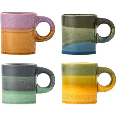 Bloomingville Tasse Joris Multi Stoneware Multicolor One Size - Publicité Bloomingville Tasse Joris Multi Stoneware Multicolor One Size - Publicité