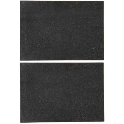 Creative Tops Set De Table Individuel 29.5x21 Cm 2 Unités Black One Size - Publicité Creative Tops Set De Table Individuel 29.5x21 Cm 2 Unités Black One Size - Publicité