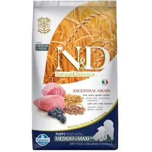 Farmina Nourriture Pour Chien Nandd Ancestralgrain Puppy Mediumandmaxi Lamb 12kg 12kg - Publicité Farmina Nourriture Pour Chien Nandd Ancestralgrain Puppy Mediumandmaxi Lamb 12kg 12kg - Publicité
