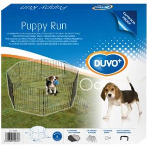 Duvo+ Enclos pour Chiens à 8 Panneaux - Enclos pour chiens - Publicité Duvo+ Enclos pour Chiens à 8 Panneaux - Enclos pour chiens - Publicité