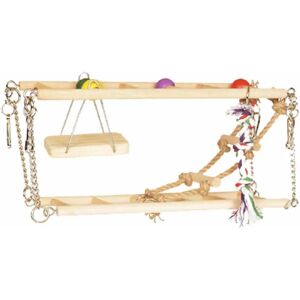 Duvo+ Parc En Bois Pour Hamsters Wood One Size - Publicité Duvo+ Parc En Bois Pour Hamsters Wood One Size - Publicité