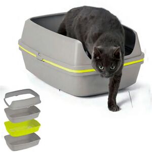 Moderna Litière Pour Chat Lift To Sift 57x43x27 Cm Grey One Size - Publicité Moderna Litière Pour Chat Lift To Sift 57x43x27 Cm Grey One Size - Publicité