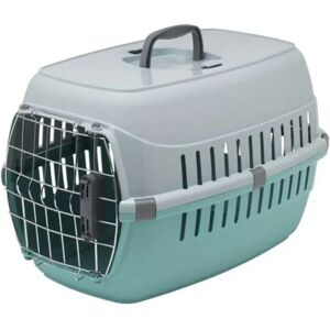 Moderna Transporteur D´animaux De Compagnie Roadrunner 2 En Canette Recyclée 56.4x37.4x35 Cm Grey / Blue One Size - Publicité Moderna Transporteur D´animaux De Compagnie Roadrunner 2 En Canette Recyclée 56.4x37.4x35 Cm Grey / Blue One Size - Publicité