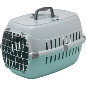 Moderna Transporteur De Métal Recyclé Pour Coureur De Route Pour Animaux De Compagnie 48.6x32.3x30.3 Cm Grey / Blue One Size - Publicité Moderna Transporteur De Métal Recyclé Pour Coureur De Route Pour Animaux De Compagnie 48.6x32.3x30.3 Cm Grey / Blue One Size - Publicité