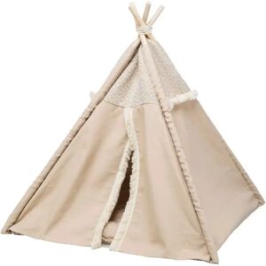 Trixie Jouet Tipi Boho Beige 55 × 65 × 55 cm - Publicité Trixie Jouet Tipi Boho Beige 55 × 65 × 55 cm - Publicité