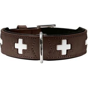 Hunter Pet Collier De Chien Swiss Brown 38-43.5 cm - Publicité Hunter Pet Collier De Chien Swiss Brown 38-43.5 cm - Publicité