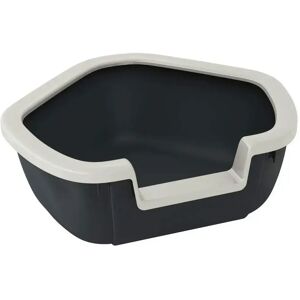 Ferplast Dama Bac à Litière pour Chats - Bac à Litière - Publicité Ferplast Dama Bac à Litière pour Chats - Bac à Litière - Publicité