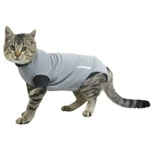 Kruuse Manteau Pour Chat Buster 27.5 Cm Black / Grey 3XS - Publicité Kruuse Manteau Pour Chat Buster 27.5 Cm Black / Grey 3XS - Publicité