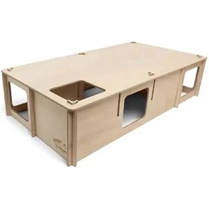 Bunny Labyrinthe De Rongeurs 110x26x57.5 Cm Brown L - Publicité Bunny Labyrinthe De Rongeurs 110x26x57.5 Cm Brown L - Publicité