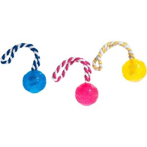 Karlie Balle De Corde Tpr Good4fun 7cm 3 Unités Multicolor One Size - Publicité Karlie Balle De Corde Tpr Good4fun 7cm 3 Unités Multicolor One Size - Publicité