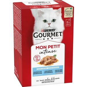 Purina Aliment Humide Pour Chat Gourmet Mon Petit Poisson 6x50g 8 Unités Multicolor One Size - Publicité Purina Aliment Humide Pour Chat Gourmet Mon Petit Poisson 6x50g 8 Unités Multicolor One Size - Publicité