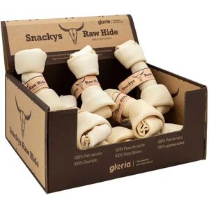Gloria Snackys Nœuds à Mâcher En Peau De Vache Brute Pour Chien 15-17cm 10 Unités One Size - Publicité Gloria Snackys Nœuds à Mâcher En Peau De Vache Brute Pour Chien 15-17cm 10 Unités One Size - Publicité