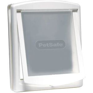 Porte pour animaux PetSafe 760 Blanche à double sens - Porte - Publicité Porte pour animaux PetSafe 760 Blanche à double sens - Porte - Publicité
