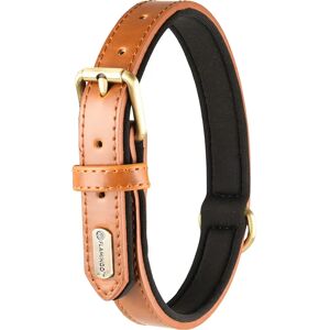 Flamingo Collier De Chien Lyabo Cognac 52-62 cm x 30 mm - Publicité Flamingo Collier De Chien Lyabo Cognac 52-62 cm x 30 mm - Publicité