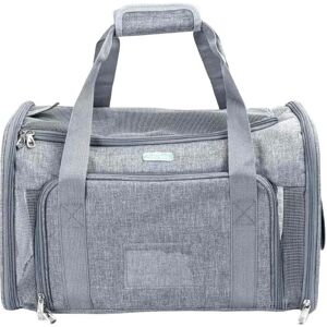 Nobleza Caisse De Transport Pour Animaux Solid Color Grey 45 x 28 x 28 cm - Publicité Nobleza Caisse De Transport Pour Animaux Solid Color Grey 45 x 28 x 28 cm - Publicité