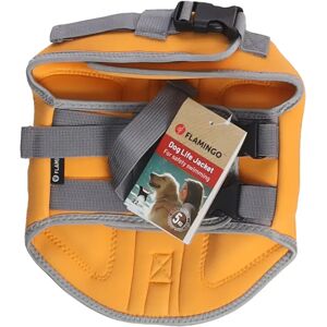 Flamingo Manteau Pour Chien Swimmy Life Yellow 26.5 cm - Publicité Flamingo Manteau Pour Chien Swimmy Life Yellow 26.5 cm - Publicité