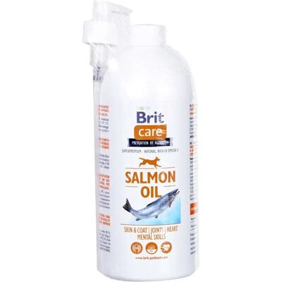 Brit Care Huile de Saumon 1L - Huile pour Animaux - Publicité Brit Care Huile de Saumon 1L - Huile pour Animaux - Publicité