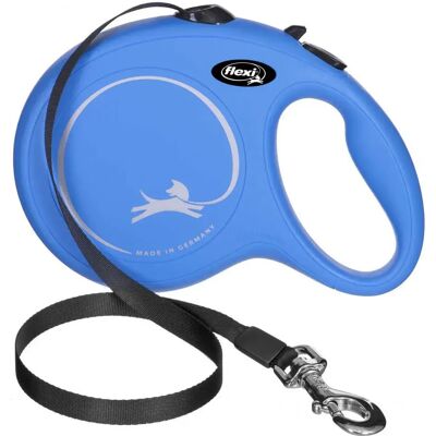 Flexi Laisse Pour Chien New Classic 8 M Blue / White One Size - Publicité Flexi Laisse Pour Chien New Classic 8 M Blue / White One Size - Publicité