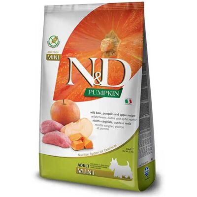 Farmina Nourriture Pour Chiens Adultes N&d Pumpkin Boar And Apple 2.5kg Multicolour 2.5kg - Publicité Farmina Nourriture Pour Chiens Adultes N&d Pumpkin Boar And Apple 2.5kg Multicolour 2.5kg - Publicité