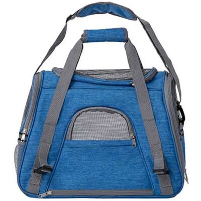 Freedog Lax Sac Bleu - Sac de Transport pour Animaux - Publicité Freedog Lax Sac Bleu - Sac de Transport pour Animaux - Publicité