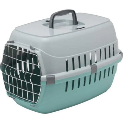 Moderna Transporteur Pour Animaux De Compagnie Roadrunner 2 En Métal Recyclé 56.4x37.4x35 Cm Grey / Blue One Size - Publicité Moderna Transporteur Pour Animaux De Compagnie Roadrunner 2 En Métal Recyclé 56.4x37.4x35 Cm Grey / Blue One Size - Publicité