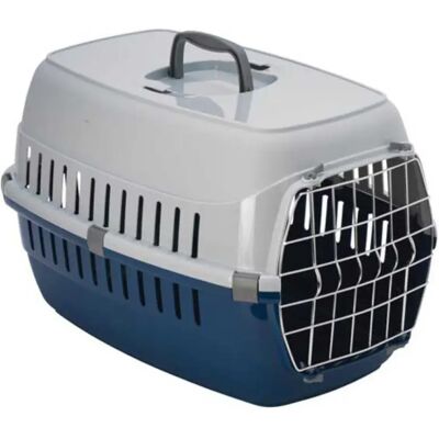 Moderna Transporteur De Métal Recyclé Pour Coureur De Route Pour Animaux De Compagnie 48.6x32.3x30.3 Cm Blue One Size - Publicité Moderna Transporteur De Métal Recyclé Pour Coureur De Route Pour Animaux De Compagnie 48.6x32.3x30.3 Cm Blue One Size - Publicité