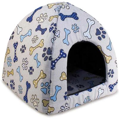 Arquivet Panier Pour Animaux Igloo Bones Multicolor 45 cm - Publicité Arquivet Panier Pour Animaux Igloo Bones Multicolor 45 cm - Publicité