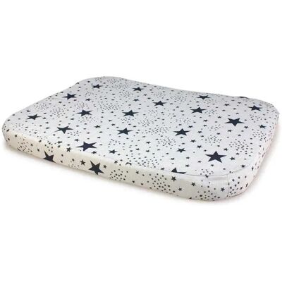Arquivet Panier Pour Animaux De Compagnie Mattress Stars White / Black 90 x 65 x 9 cm - Publicité Arquivet Panier Pour Animaux De Compagnie Mattress Stars White / Black 90 x 65 x 9 cm - Publicité