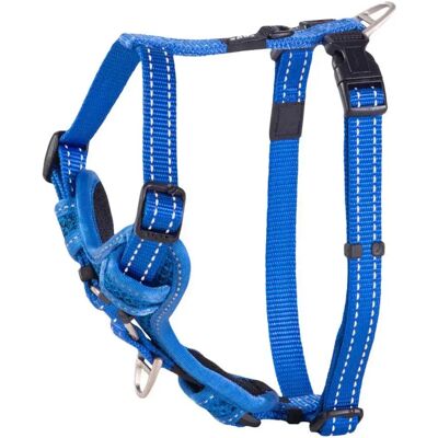 Rogz Harnais Pour Chien Control Sjc11 Blue M - Publicité Rogz Harnais Pour Chien Control Sjc11 Blue M - Publicité
