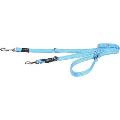 Rogz Rogz Lumberjack Multi Strap Bleu Clair - Liaison pour Chiens - Publicité Rogz Rogz Lumberjack Multi Strap Bleu Clair - Liaison pour Chiens - Publicité