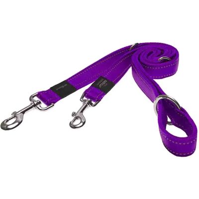 Rogz Laisse Pour Chien Classiculti Hlm11-e Purple M - Publicité Rogz Laisse Pour Chien Classiculti Hlm11-e Purple M - Publicité