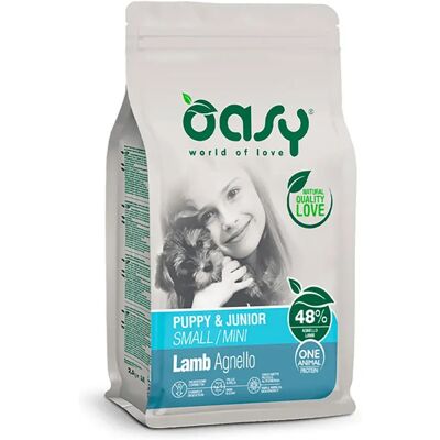 Marque: Oasy One Animal Protein Nourriture pour Chiots 2,5kg - Publicité Marque: Oasy One Animal Protein Nourriture pour Chiots 2,5kg - Publicité