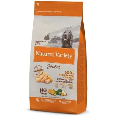 Nourriture pour chiens Medium Maxi Poulet de Nature's Variety - Publicité Nourriture pour chiens Medium Maxi Poulet de Nature's Variety - Publicité