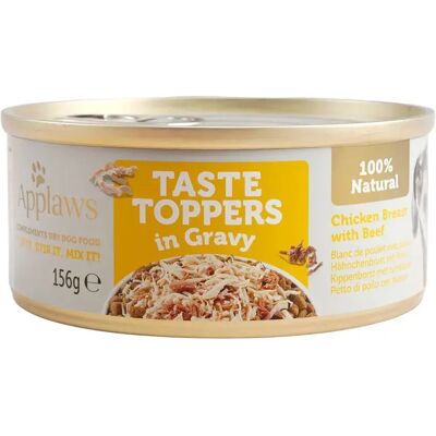 Applaws Nourriture Humide Pour Chiens Avec Sauce Au Poulet Et Au Boeuf 12x156g Multicolor 12x156g - Publicité Applaws Nourriture Humide Pour Chiens Avec Sauce Au Poulet Et Au Boeuf 12x156g Multicolor 12x156g - Publicité
