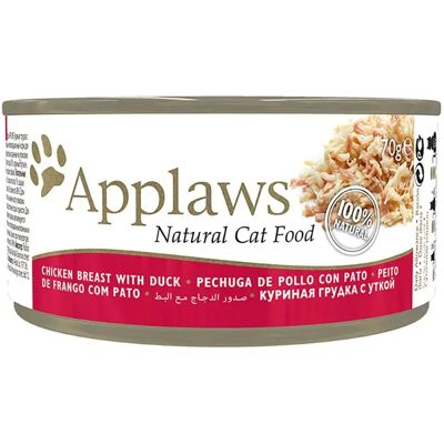 Nourriture Humide Applaws Poulet et Canard - 24x70g - Publicité Nourriture Humide Applaws Poulet et Canard - 24x70g - Publicité