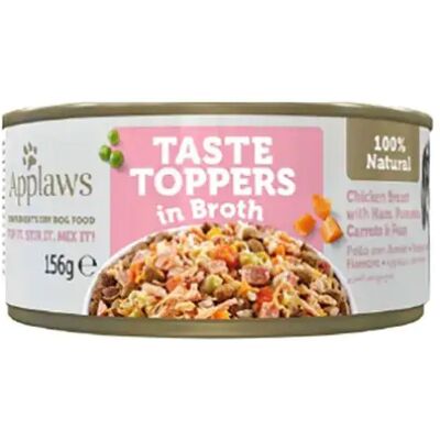 Applaws Nappage Au Bouillon De Poulet Jambon Et Légumes 12x156g Aliment Humide Pour Chien Multicolor 12x156g - Publicité Applaws Nappage Au Bouillon De Poulet Jambon Et Légumes 12x156g Aliment Humide Pour Chien Multicolor 12x156g - Publicité